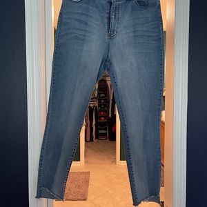 Forever 21+ two toned jeans